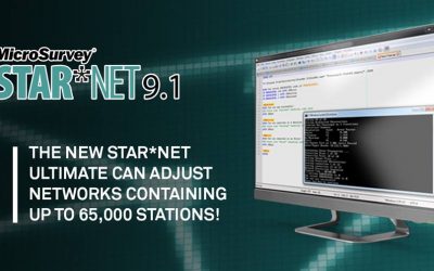 Release of MicroSurvey STAR*NET 9.1