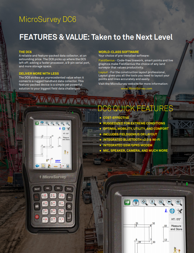 MicroSurvey DC6