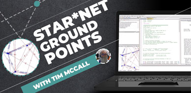 Creating a Ground Scale Coordinate File in STAR*NET