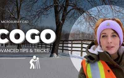 COGO Tips and Tricks in MicroSurvey CAD