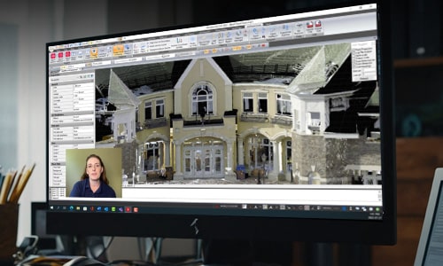 MicroSurvey CAD Point Cloud