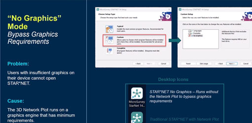 Eliminating hardware barriers with No Graphics Mode in STAR*NET 14