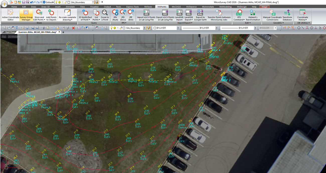 NBCC Student CAD Screenshot