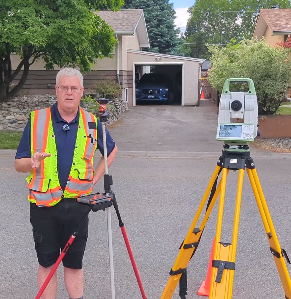 James Johnston Total Station Training